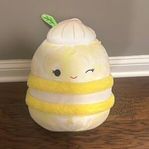 Squishmallows Landry Yellow and Cream Plush